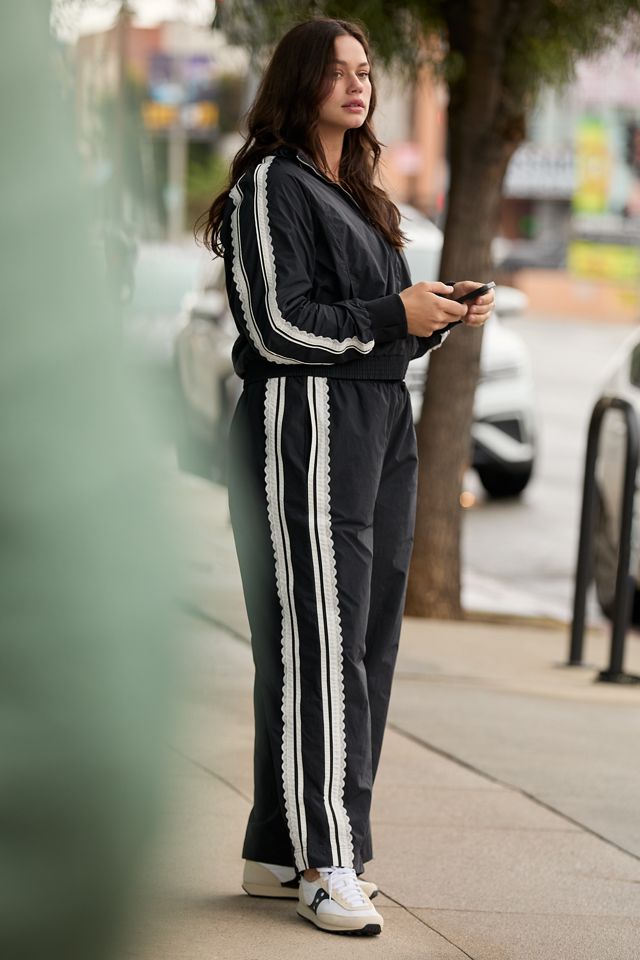 Daily Practice Lace Side-Stripe Track Pants #6