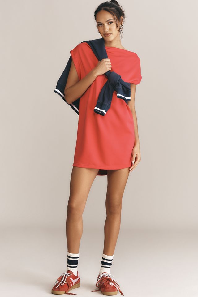 Daily Practice Off-The-Shoulder Neoprene Mini Dress #2