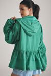 Daily Practice Freestyle Hooded Babydoll Windbreaker Jacket