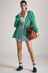 Daily Practice Freestyle Hooded Babydoll Windbreaker Jacket