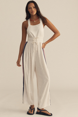Daily Practice By Anthropologie Daily Practice Relaxed Colorblock Jumpsuit