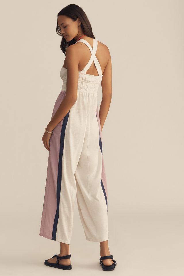 Daily Practice Relaxed Colorblock Jumpsuit #1