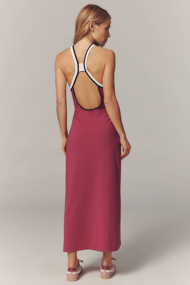 Daily Practice Halter Side-Slit Maxi Dress #1