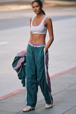 Daily Practice By Anthropologie Daily Practice Double Dribble Track Pants In Multi