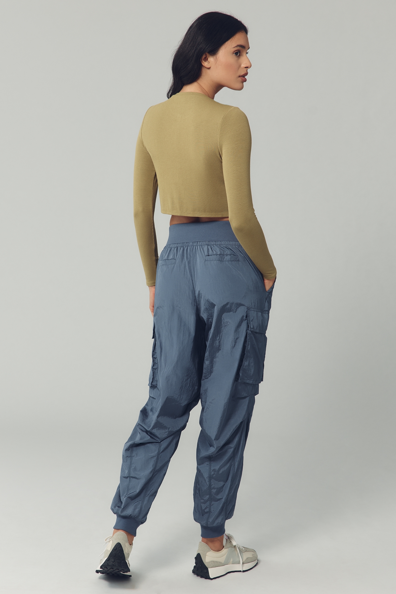Daily Practice Silky Cargo Pants