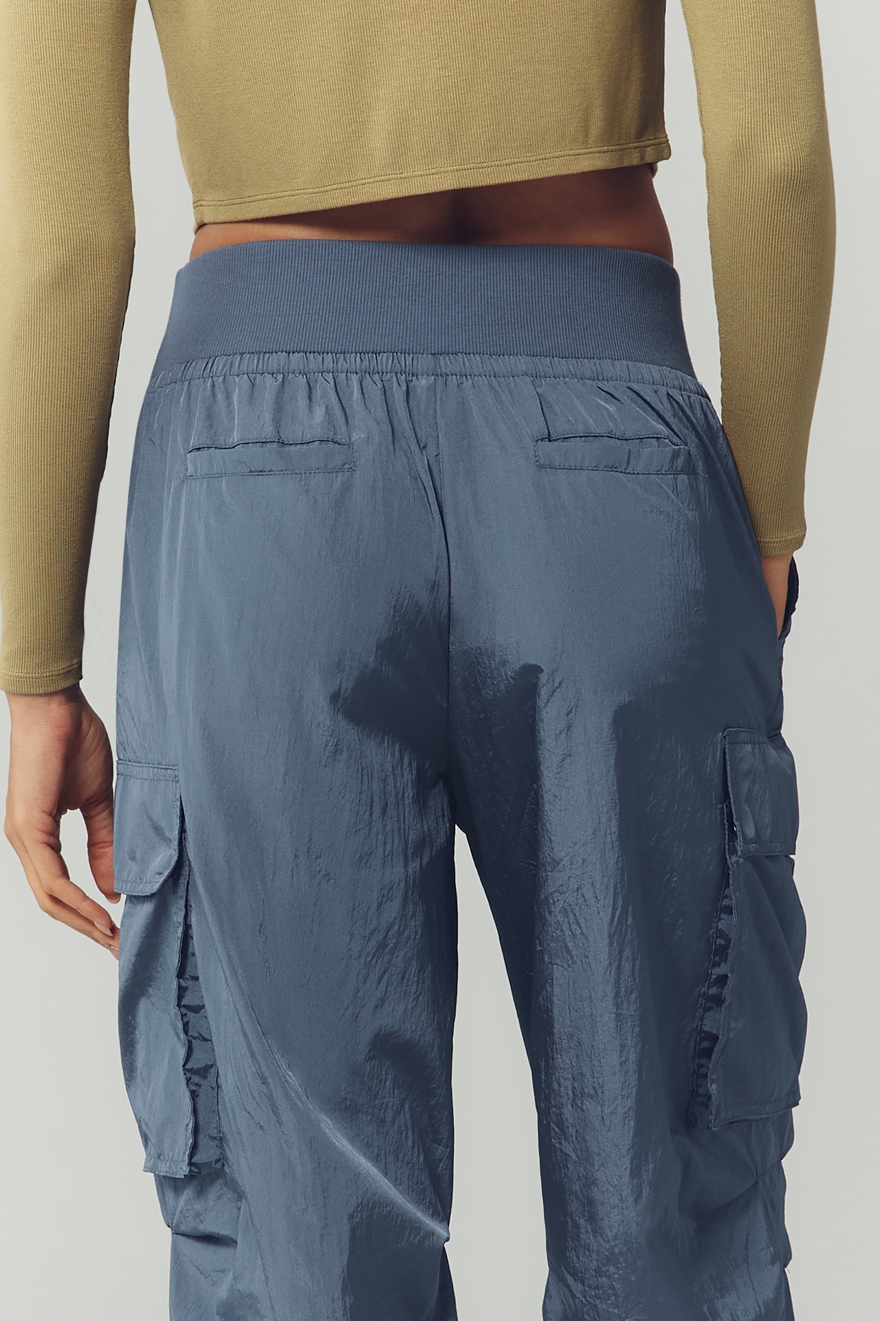 Daily Practice Silky Cargo Pants