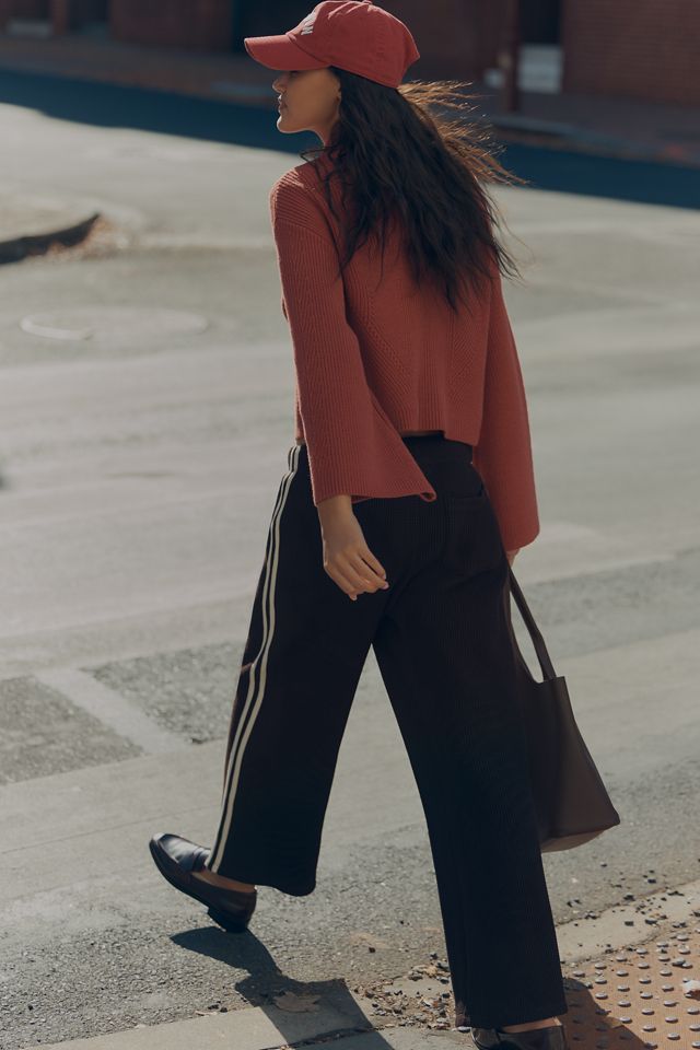 DONNI. The Thermal Crop Stripe Pants #1