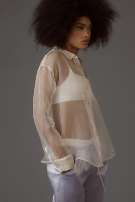 donni organza dress Organza Long Sleeve Dress  Annabel