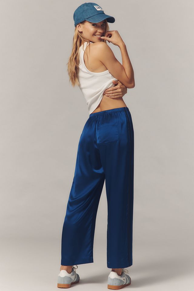 DONNI. The Silk Stripe Crop Pull-On Pants #2
