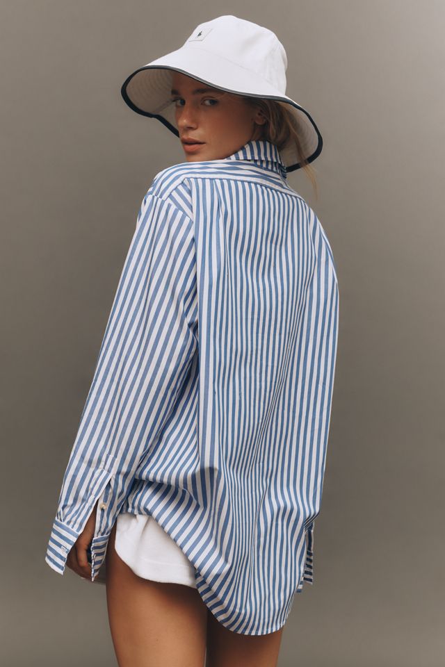 DONNI. The Pop Long-Sleeve Poplin Buttondown Shirt #2