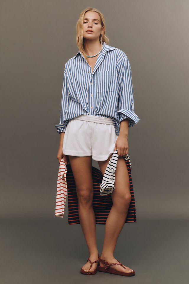 DONNI. The Pop Long-Sleeve Poplin Buttondown Shirt #3