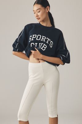 DONNI. The Rib Pedal Pusher Pants