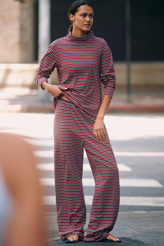 DONNI. Jersey Turtleneck Top #1