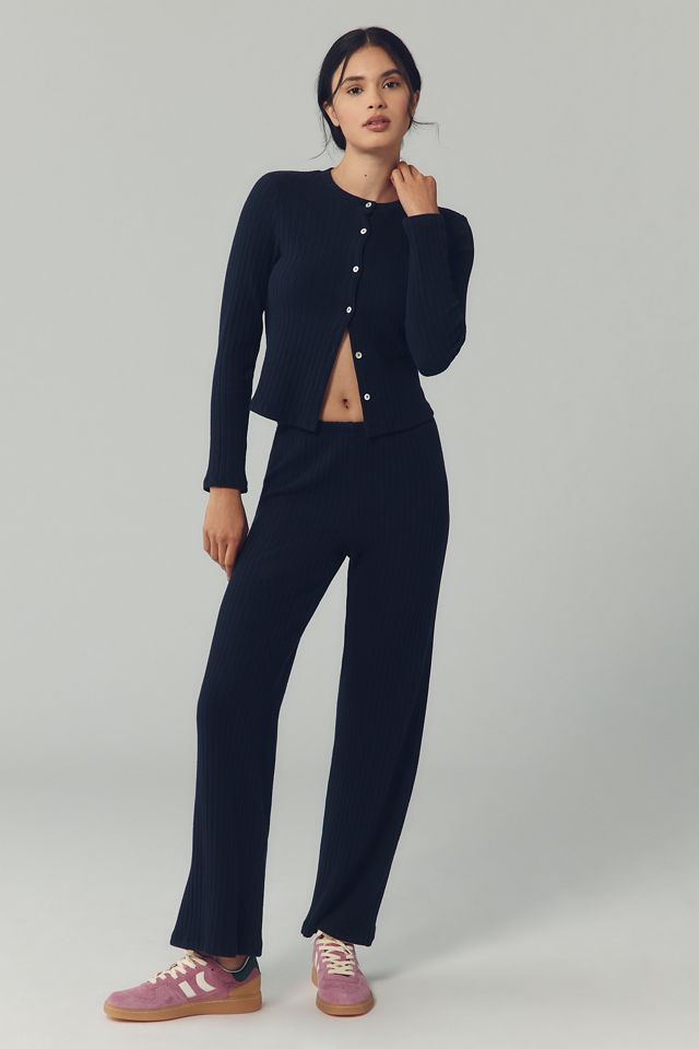 DONNI. Ribbed Cardigan Sweater #2