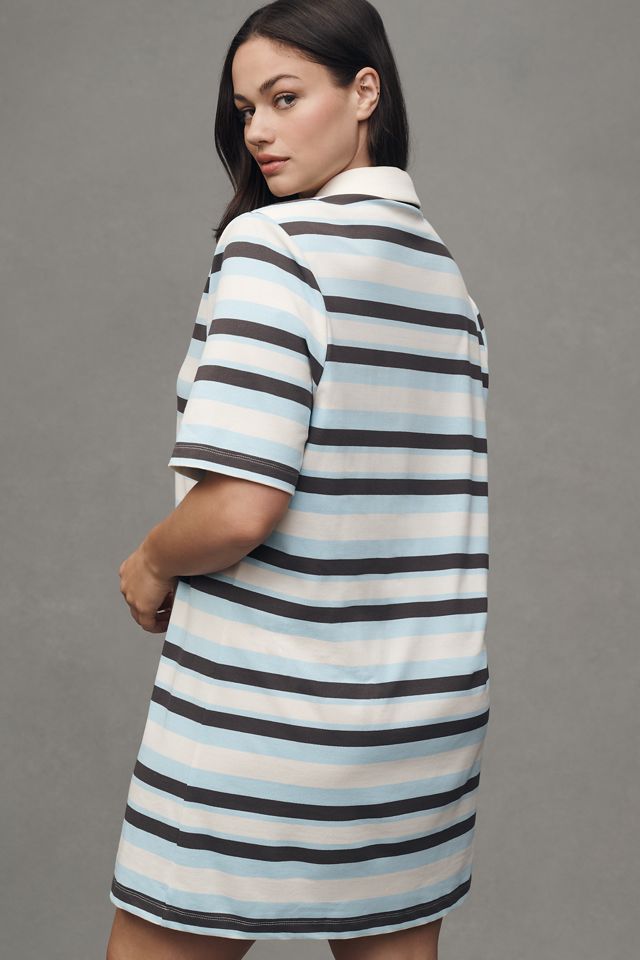 最終お値下げ】French Sleeve Polo Mini Dress