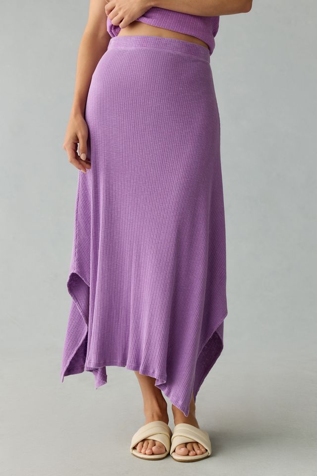 Sundry Long Relaxed Slit Skirt #1