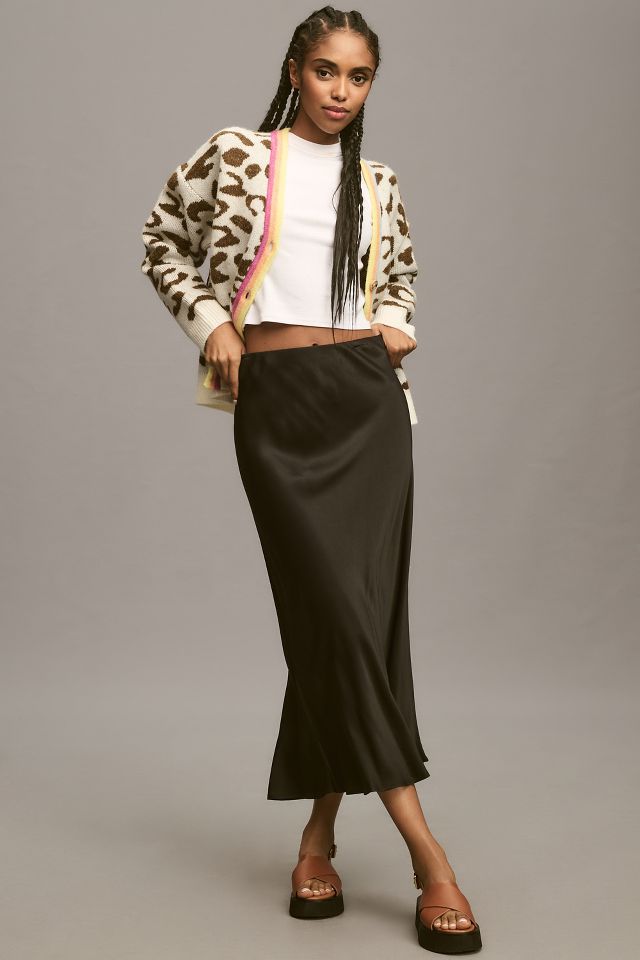 Sundry Leopard Cardigan Sweater Anthropologie