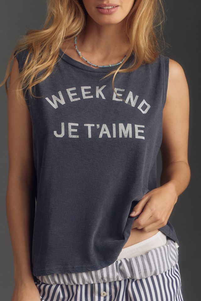 Sundry Weekend Muscle Tank | Anthropologie
