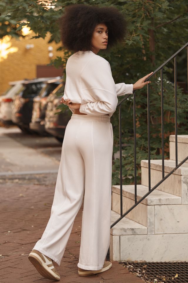 Pantaloni a Gamba Larga con Cuciture Sundry #2