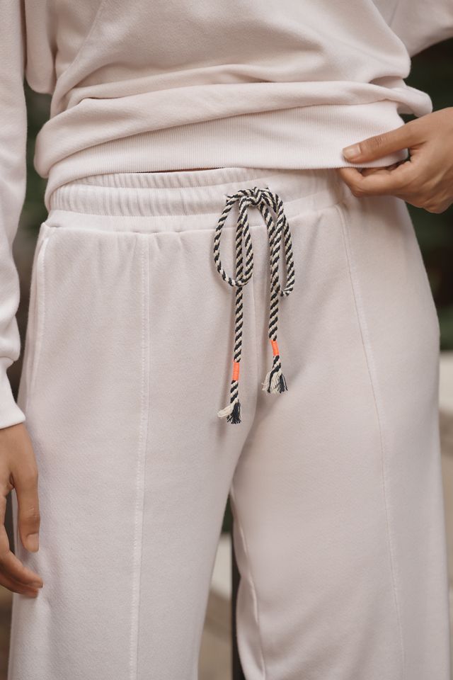 Pantaloni a Gamba Larga con Cuciture Sundry #3