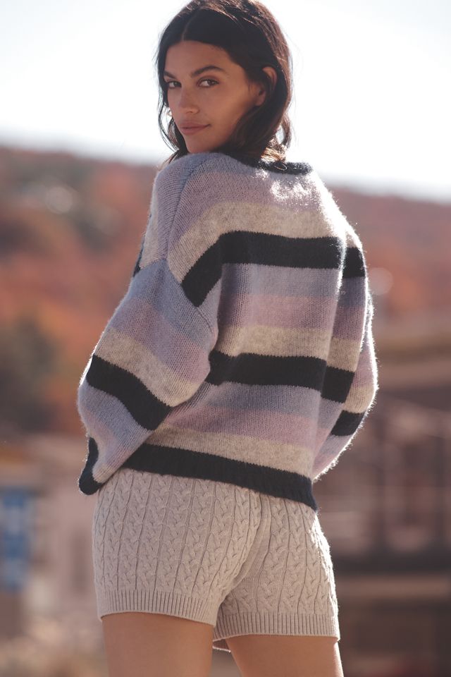 Sundry Wide-Sleeve Pullover Sweater #1
