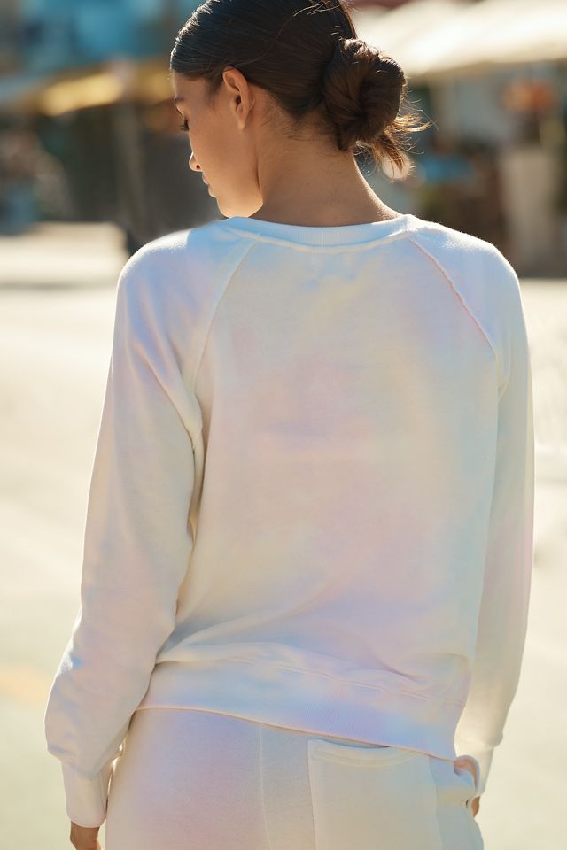 Sundry Tie-Dye Graphic Pullover Sweatshirt #1