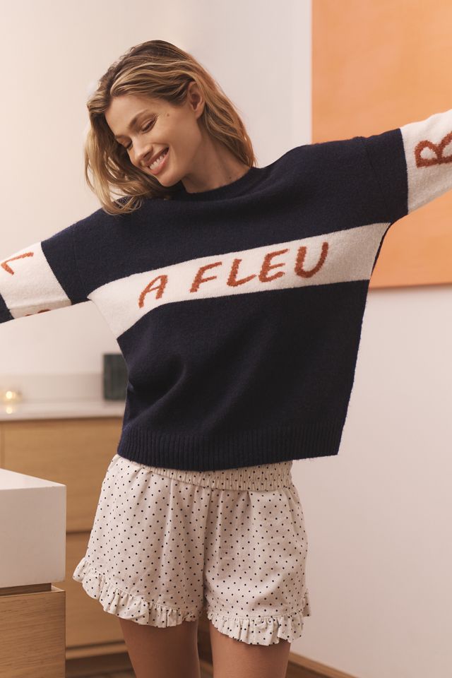 Sundry La Fleur Pullover Sweater #2