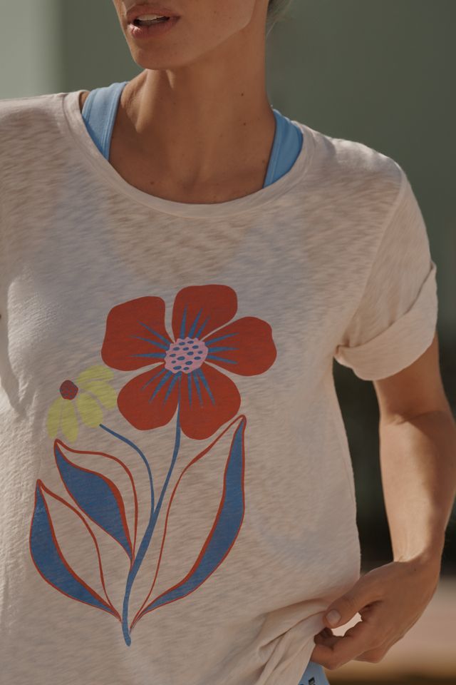 Sundry Rolled-Sleeve Graphic Tee #2