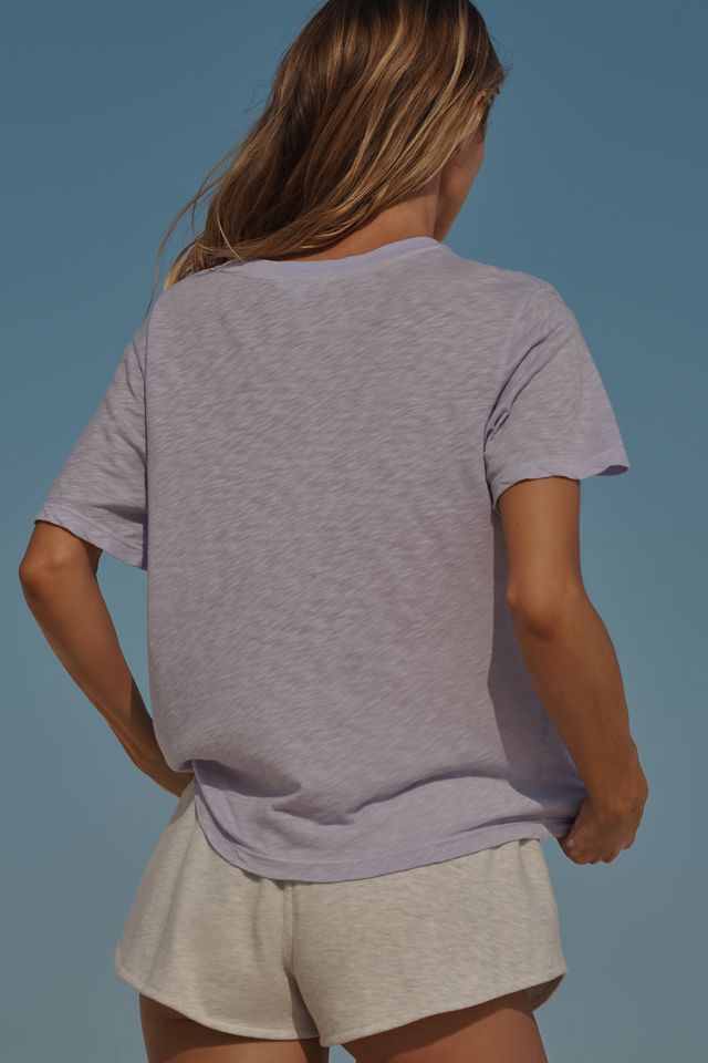 Sundry Le Vibes Boxy Crop Graphic Tee #2
