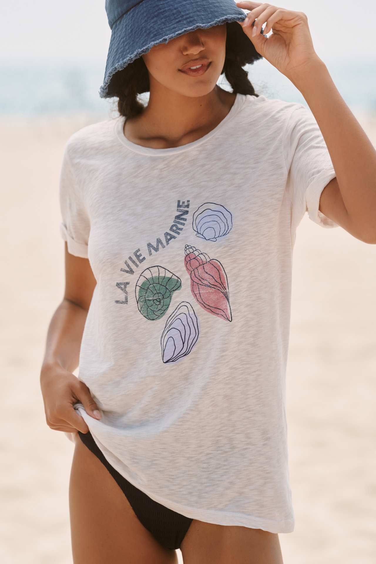 Sundry Graphic Crew-Neck Tee
