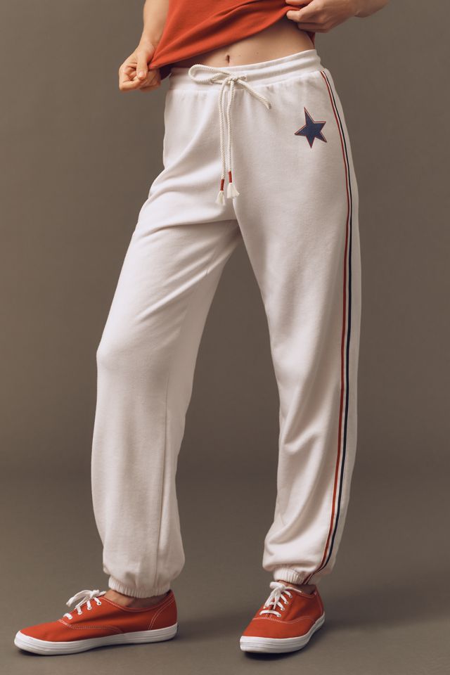 Sundry Terry Side-Stripe Track Joggers #1