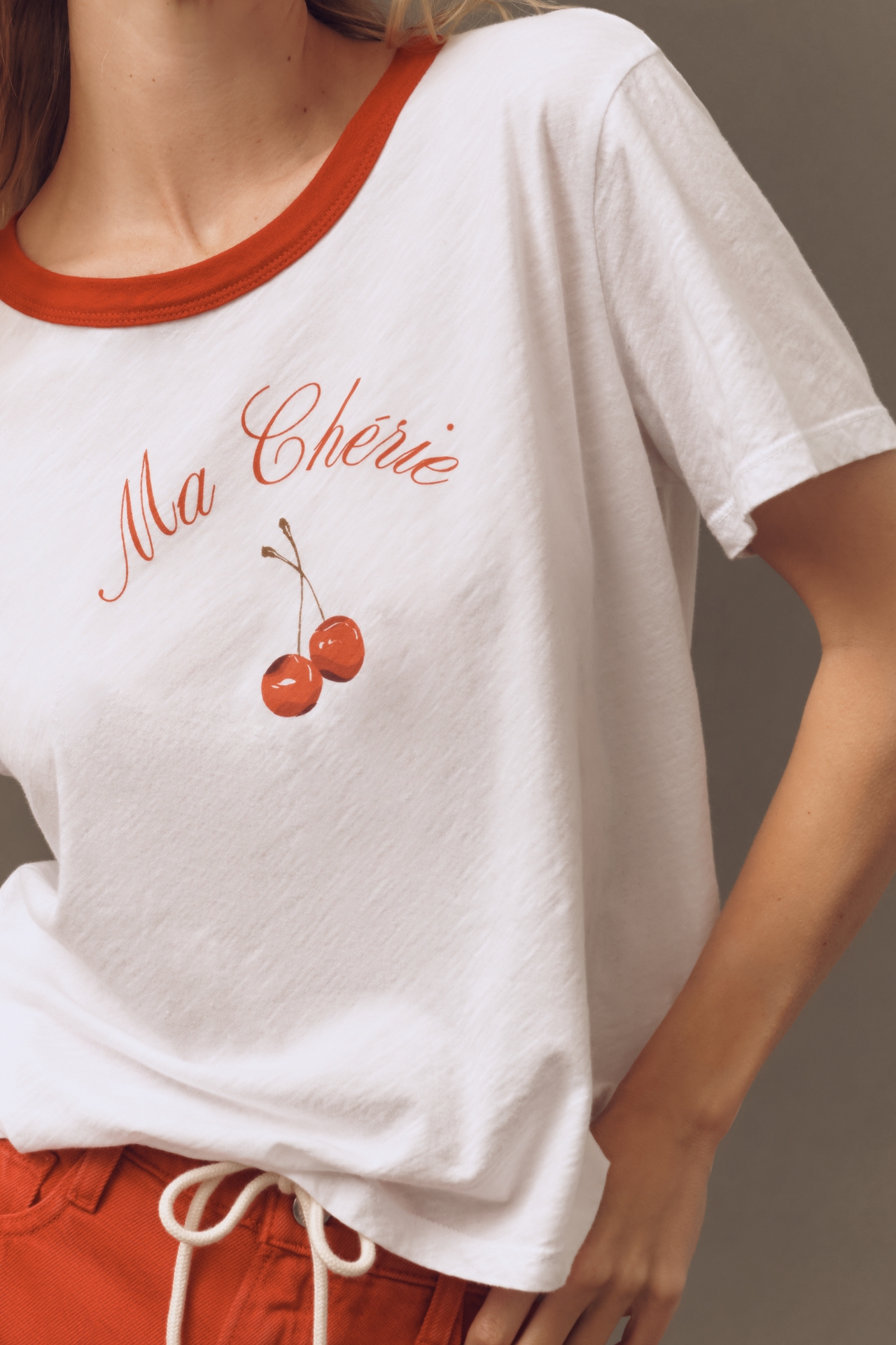 Sundry Cotton-Slub Graphic Tee