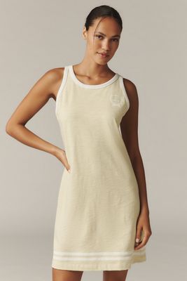Sundry Racer Cotton Mini Dress