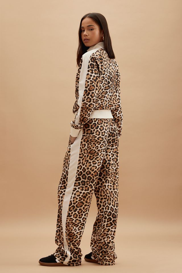 PUMA T7 Leopard Kurze Track Jacke #2