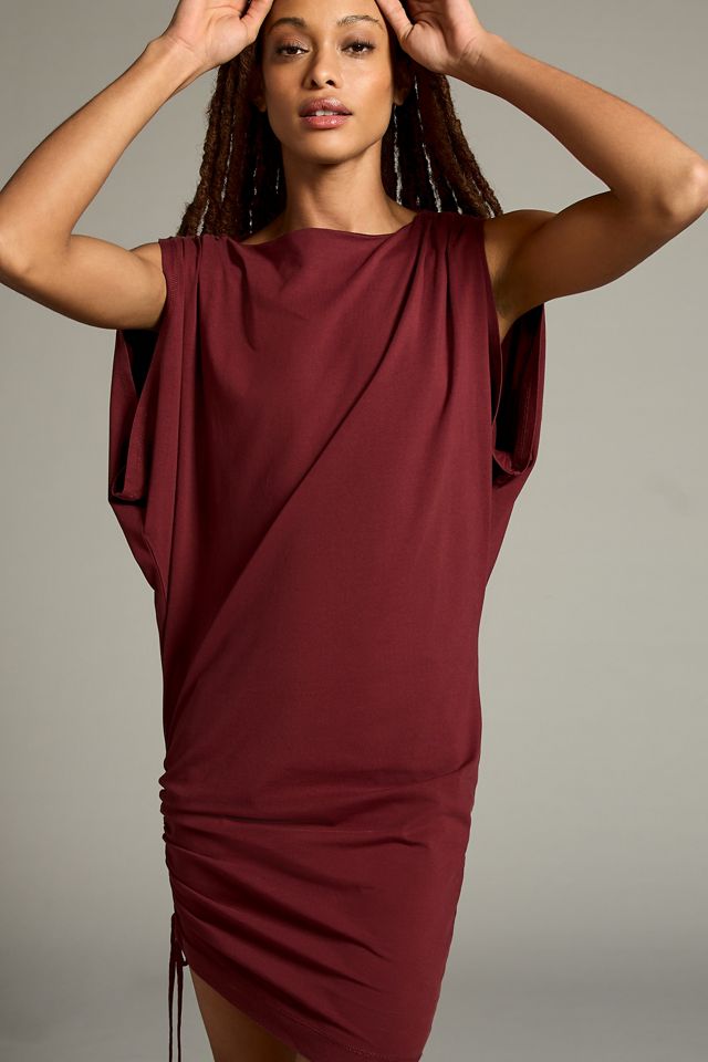 Daily Practice by Anthropologie Ruched Sleeveless Dress #2