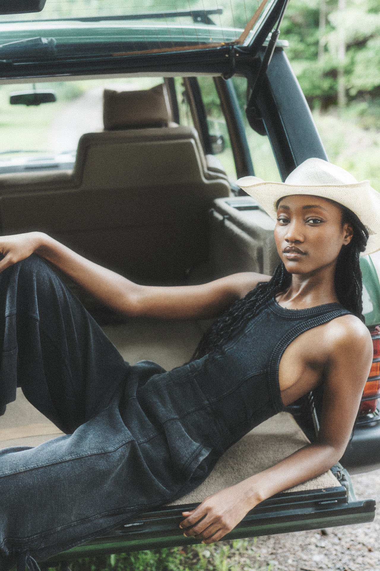 Daily Practice Horizon Wide-Leg Knit Jumpsuit