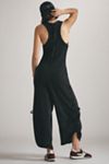 Daily Practice by Anthropologie Seamed Wide-Leg Jumpsuit