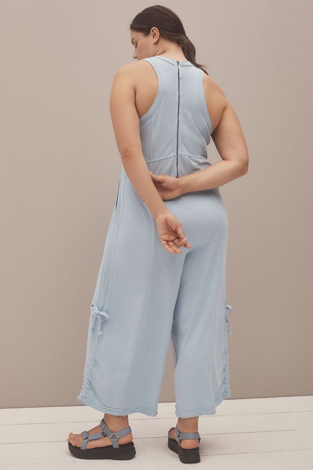 Daily Practice Horizon Wide-Leg Knit Jumpsuit #5