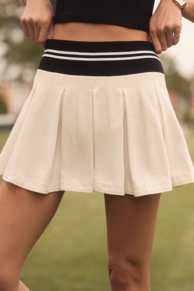 Daily Practice by Anthropologie Kick Back Mini Skirt #1