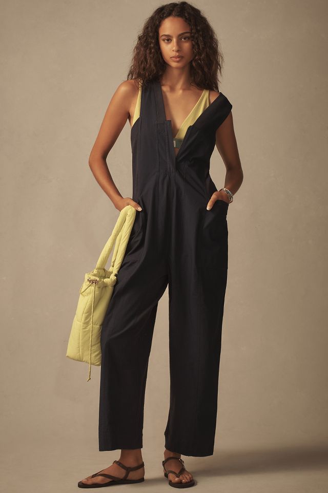 Front Zip Jumpsuit 