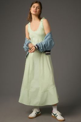 Daily Practice by Anthropologie Back Detail Maxi Dress