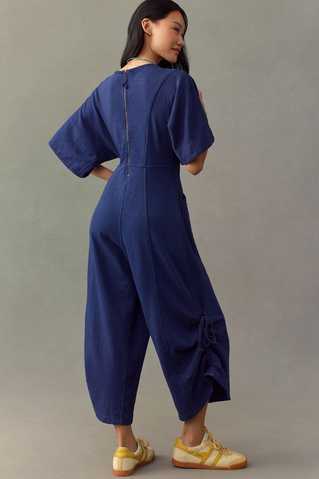 Daily Practice by Anthropologie Horizon Wide-Leg Jumpsuit: Short-Sleeve Edition #1