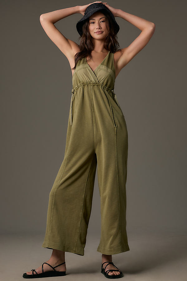 Daily Practice by Anthropologie Fresh Air Racerback Jumpsuit