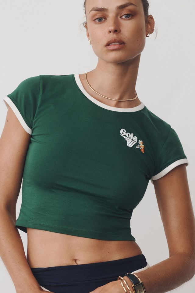Gola x Anthropologie Runner Cropped Baby Tee #2
