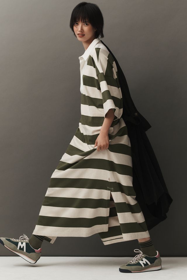 Daily Practice by Anthropologie Rugby Oversized Maxi Dress  #3