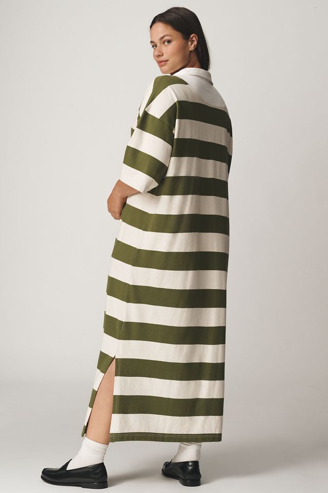 Daily Practice by Anthropologie Rugby Oversized Maxi Dress  #5