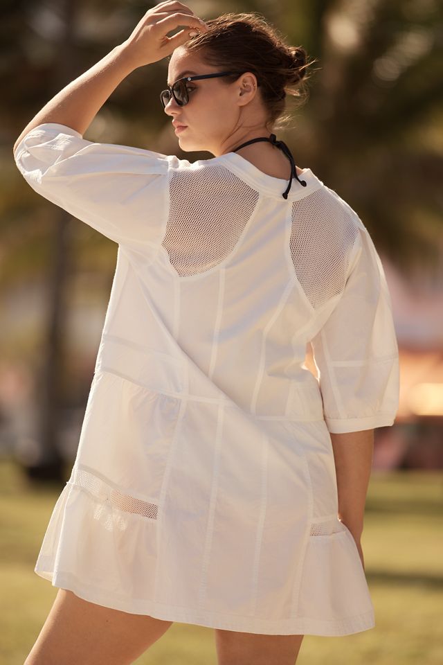 Daily Practice by Anthropologie Relaxed Tiered Mini Dress #5