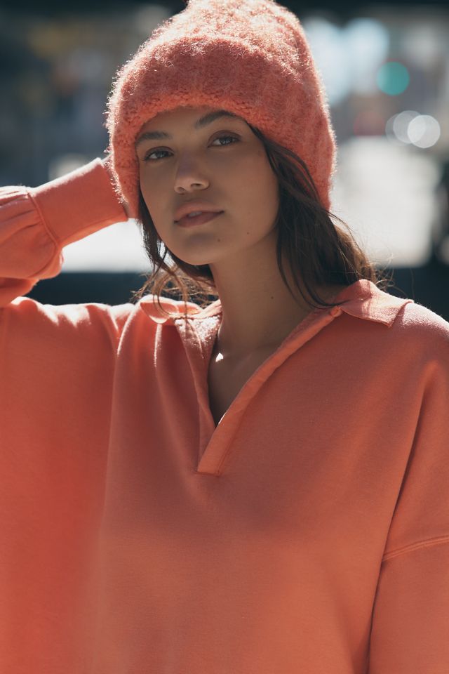 Daily Practice by Anthropologie Long-Sleeve Collared Pullover Top #3