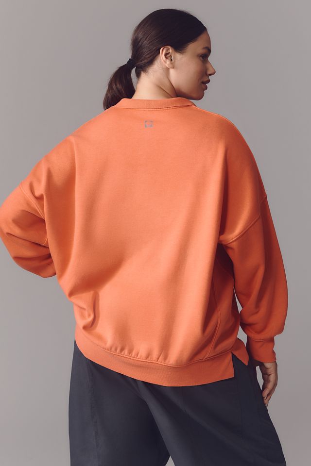 Daily Practice by Anthropologie Long-Sleeve Collared Pullover Top #5
