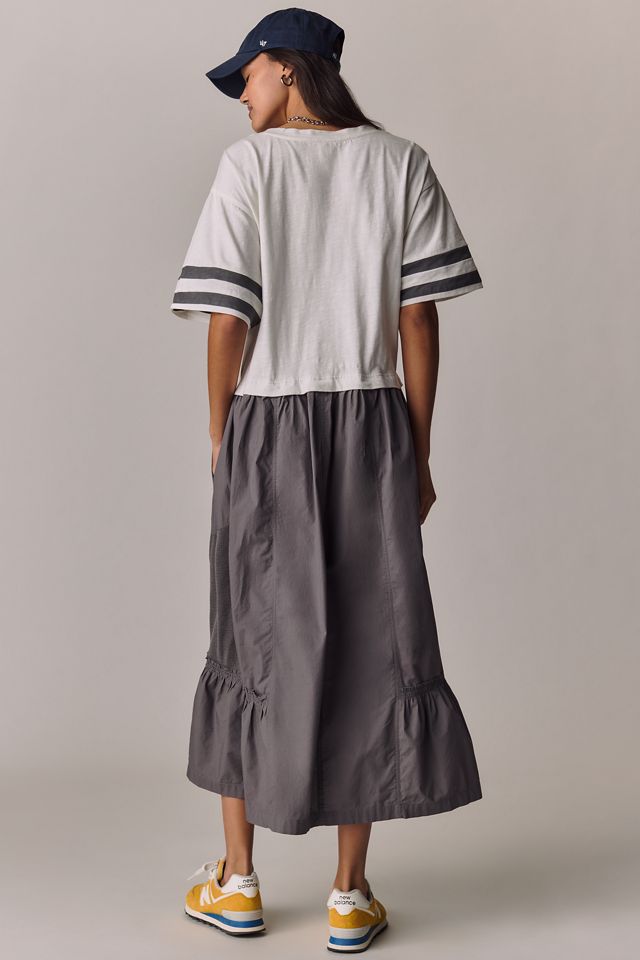 Daily Practice Drop Speed Twofer Midi Dress #1